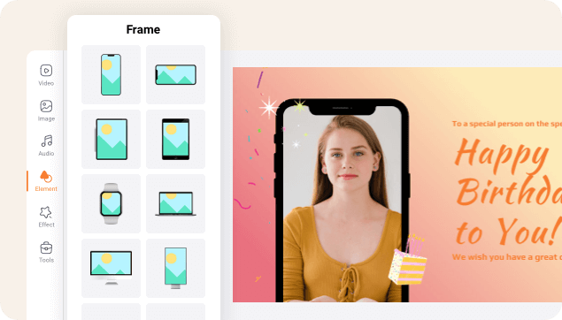 Create with Various Mockup Frames